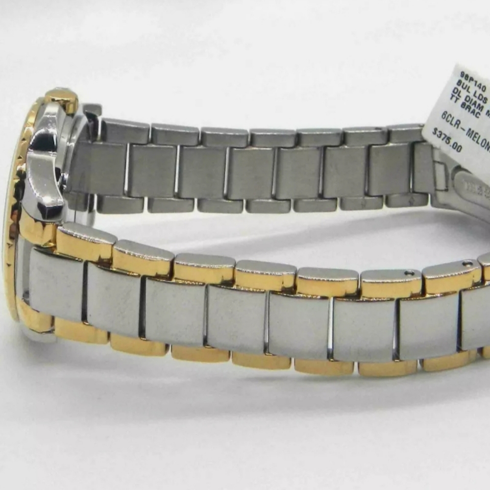 **NEW** Bulova Diamond White Mother of Pearl Dial - Picture 6 of 8